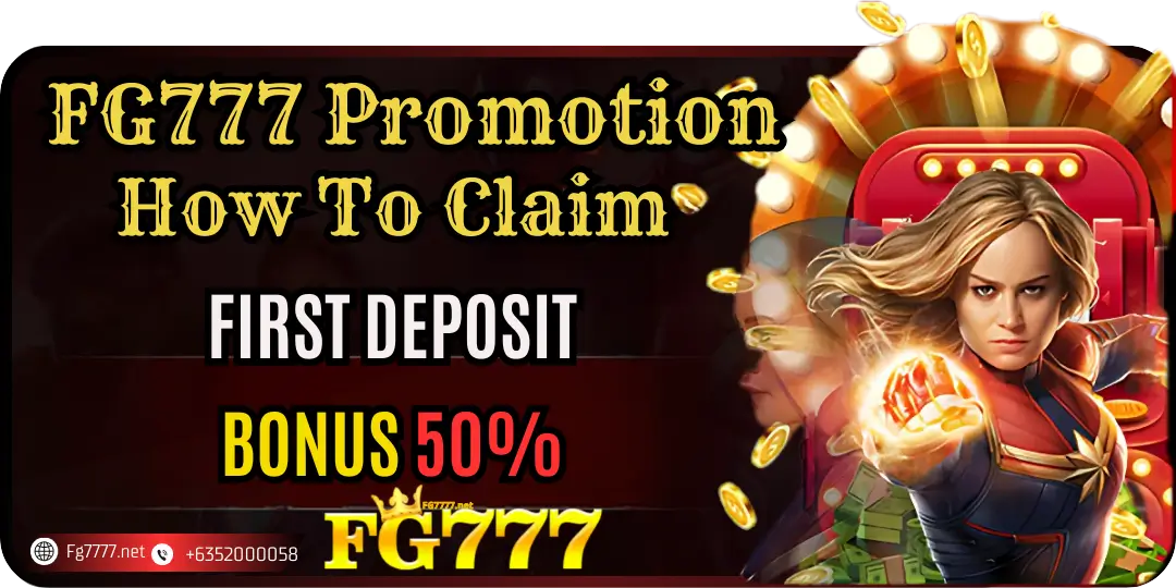 Bonus first deposit fg777